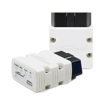 

ELM327 Bluetooth 3.0 OBD2 Scanner KW902 Autoscanner PIC18f25k80 for ANDROID Torque Diagnostic Doctor Scanner White Color