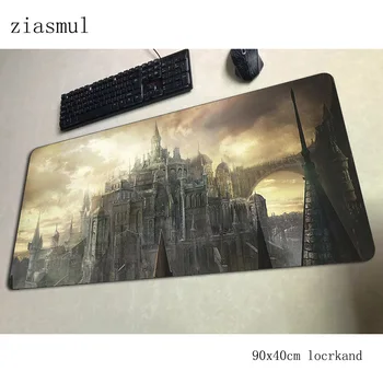 

dark souls mouse pad gamer cute 90x40cm notbook mouse mat gaming mousepad large wrist rest pad mouse PC desk padmouse mats