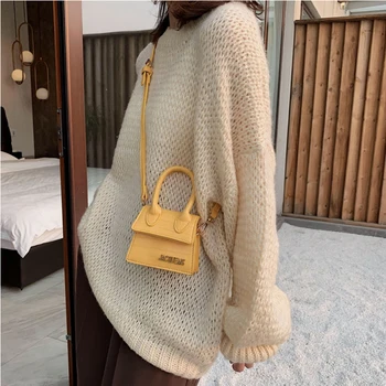 

Luxury Handle Mini Bags Brand Purse Women Designer Handbag Small Shoulder Crossbody Bag Female Crocodile Pattern Tote Square Sac