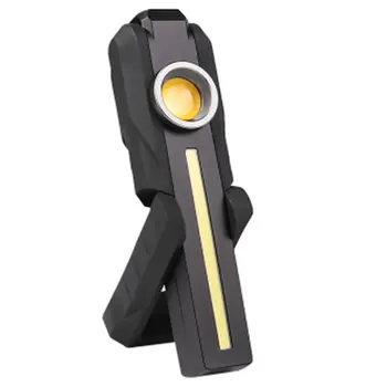 

LED COB sterilization flashlight foldable with magnet USB charging glare work lamp 395NM Fluorescent agent detection Car repair