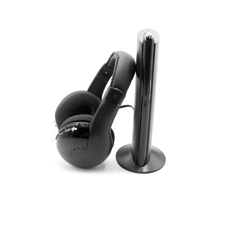Noise Cancelling Headphones Bluetooth Headset Wireless Headphones Holder Cable HiFi Stereo with Microphone FM radio