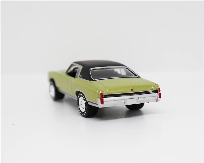 Greenlight 1: 64 Chevrolet Монте Карло СС 454 1971 зеленый литья под давлением модель автомобиля без коробки
