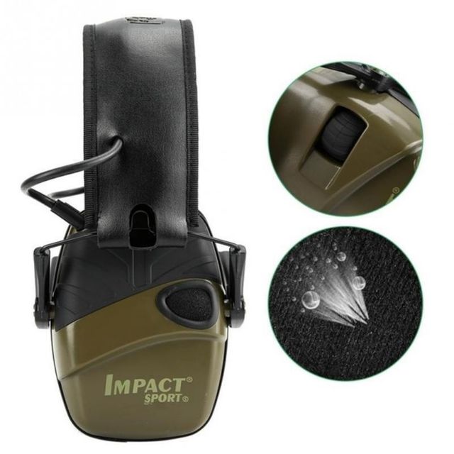Shooting Earmuff Anti-noise Impact Ear Protector Outdoor Sport Sound Amplification Headset Foldable Hearing Protector