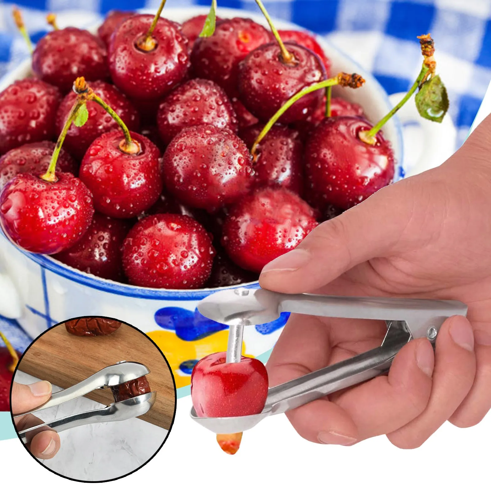 Новый инструмент для удаления косточек из фруктов и оливок Ручной Кухонный набор