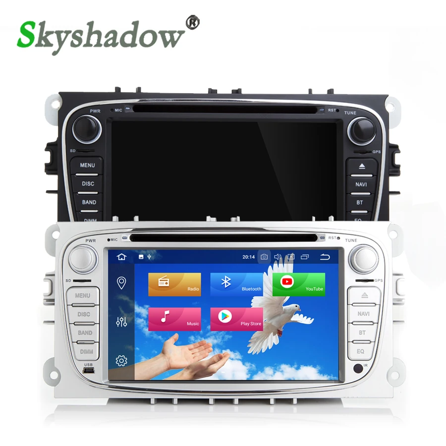IPS DSP Восьмиядерный 4 Гб + 64 RAM Android 10 0 Мультимедиа GPS Bluetooth wifi Автомобильный dvd плеер