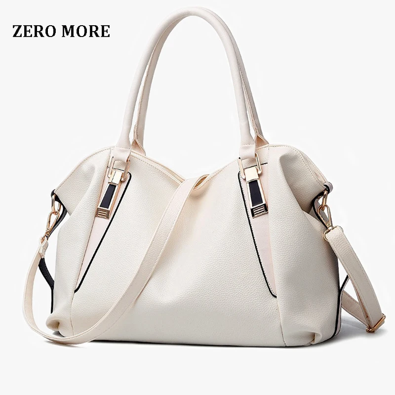 

ZERO MORE Designer Women Handbag Female PU Leather Bags Handbags Ladies Portable Shoulder Bag Office Ladies Hobos Bag Totes
