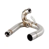 For Ducati Hypermotard 1100 2007 2008 2009 Hypermotard 1100 Evo 10-12 Motorcycle Exhaust Muffler Link Pipe Slip-on