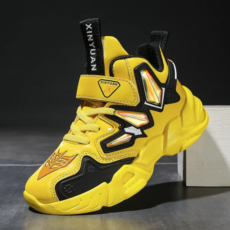 boys yellow sneakers