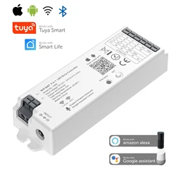 Smart WiFi Voice - Controlled 5 - in - 1 LED Light Strip Dimmer with Alexa and Google Assistant Integration (BT Wifi Voice Box)