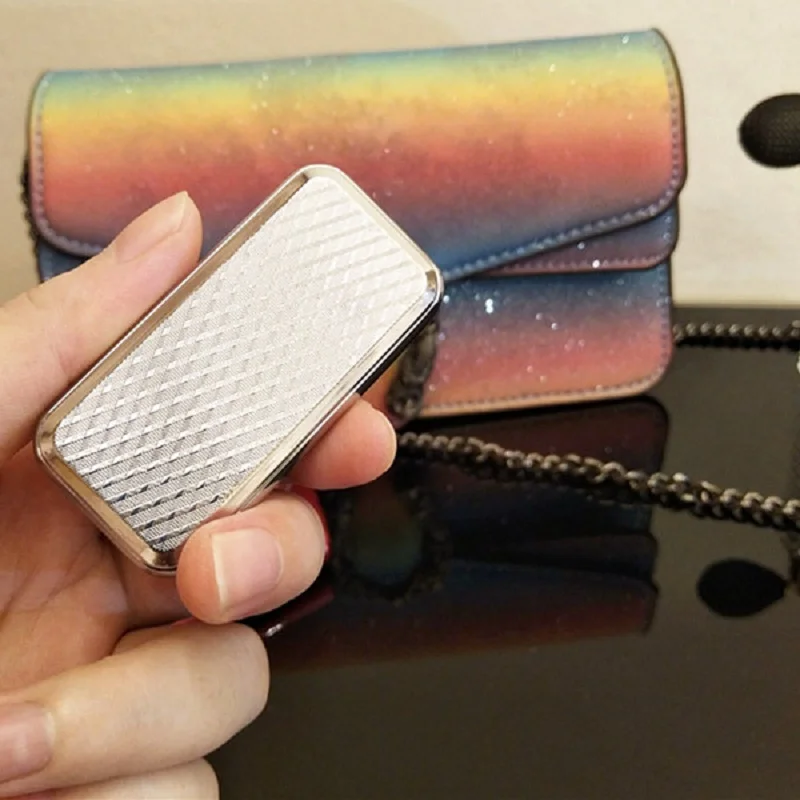 Красочная сигарета с зарядкой от USB Зажигалка Стразы для курения женские