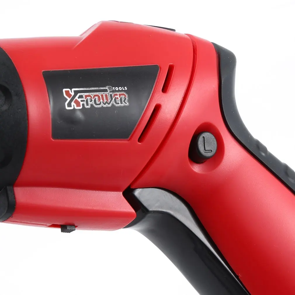 X-power 4,8 В перезаряжаемый Аккумуляторный Электрический шуруповерт, набор сверл, набор для домашнего использования, сделай сам, шуруп, втулка, набор инструментов