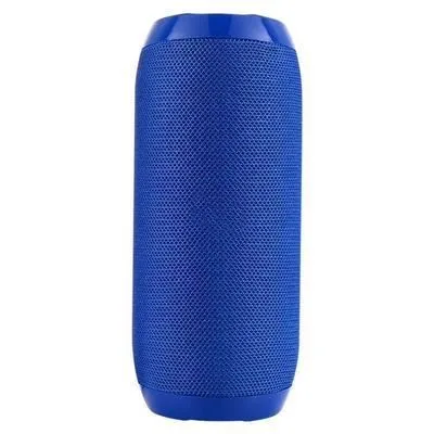 blue Водонепроницаемый портативный Bluetooth динамик наружный перезаряжаемый беспроводной динамик s Саундбар сабвуфер fm-радио Mp3 Usb музыкальный Бумбокс - Цвет: blue