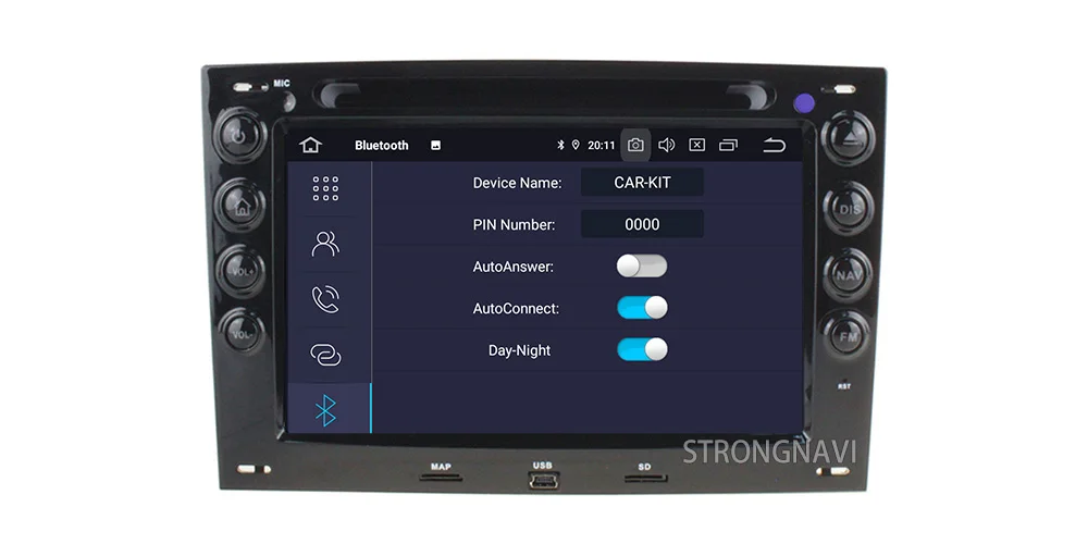 Cheap 7Inch 2Din Android 9.0 car multimedia Player For Renault Megane 2003-2008 Car DVD Player 4G 64G With Rear view Camera WIFI GPS 30