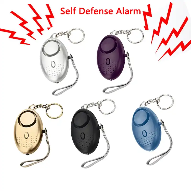 vkospy Women Girl Personal Keyring Protection Attack Panic Safety Security Rape Alarm Self Defense Protector