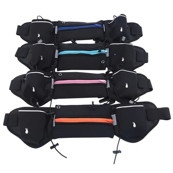 

2020 New Unisex Waist Bag Outdoor Sports Pockets Anti-theft Mobile Phone Running Belt Waterproof Tactical Invisible Running Bags