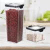 Plastic Kitchen Refrigerator Box Noodle Multigrain Tank Transparent Sealed Cans Bottle Food Storage Container 700/1800ML 1