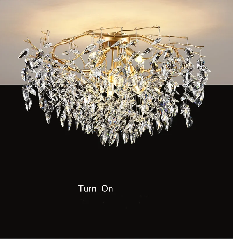 Nordic Luxury Gold Crystal LED Chandelier Villa Large Lustre LED Pendant Lamp for Living Room Hotel Hall Art Decor Lighting modern crystal chandelier