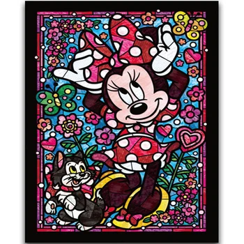 

Full Square/Round Drill 5D DIY Diamond Painting Cartoon mouse 3D Embroidery Cross Stitch 5D Rhinestone Decor