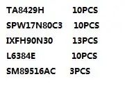 

Free shipping in stock TA8429H SPW17N80C3 IXFH90N30 L6384E SM89516AC