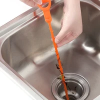 Kitchen Sink Cleaning Pipe Hook Cleaner Sticks Clog Remover Sewer Dredging Spring Pipe Hair Dredging Tool Bathroom Accessories 6