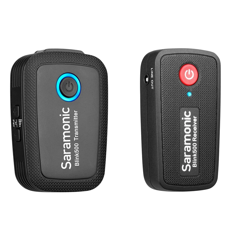 Saramonic мигать 500-B1 2,4 GHz 2-х канальный Профессиональный Беспроводной петличный микрофон Системы hdmi передатчик и приемник для SLR Камера Sma