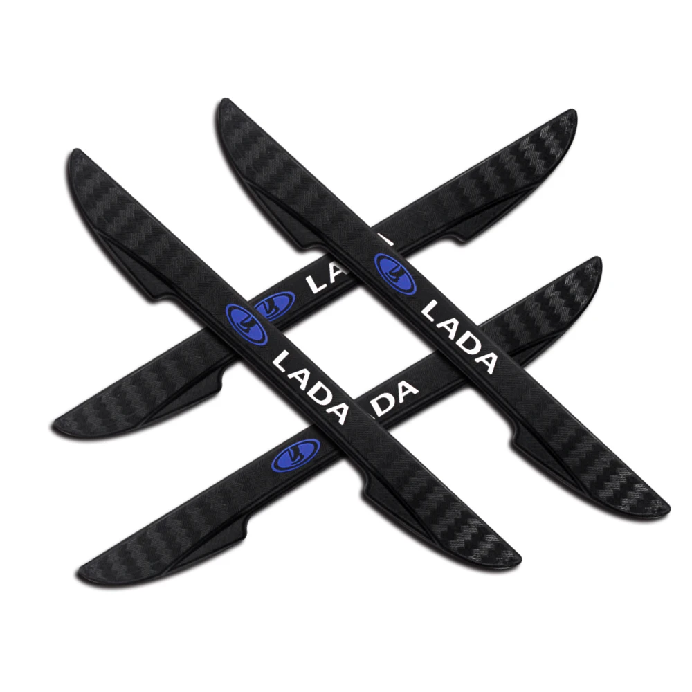 

4PCS Car Door Anti-collision Bumper Strip Door Side Edge Protective Sticker For Lada Granta Kalina Priora Niva 2110 Xray Largus