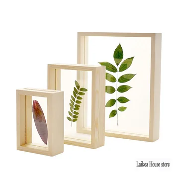 

Solid Wood Photo Frame Family Photo Picture Holder Storage Photo Frames For Picture Wall Decoations For Household DIY Ornament