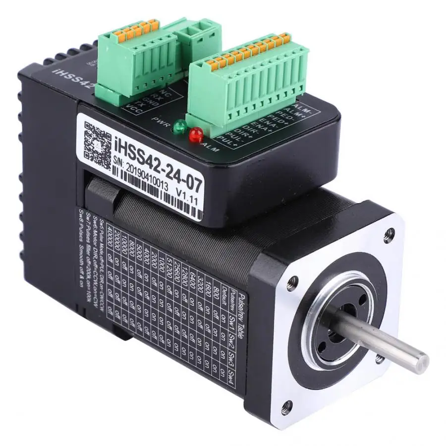 New Original 2 in 1 NEMA17 Integrated Closed High Precision Loop Stepper Motor 24V 0.7Nm Hybrid Servo Driver Meter | Инструменты