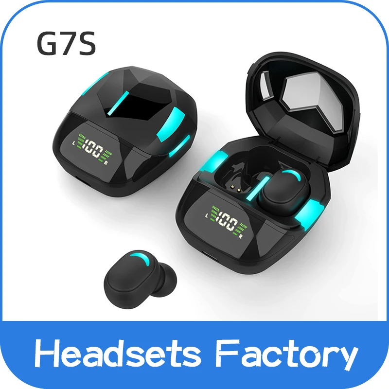 

TWS-наушники G7S игровые с поддержкой Bluetooth 5,1 и микрофоном