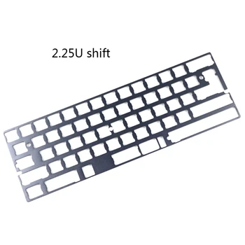 

Gray 60% Aluminum Mechanical Keyboard Plate Support GK64 DZ60 GH60 CNC Board