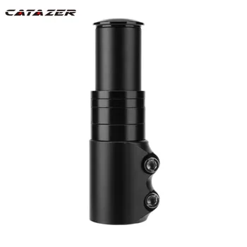 

120mm Bicycle Fork Extender Extension Headset Black Bicycle Adaptor Durable Bike Handlebar Fork Stem Extender