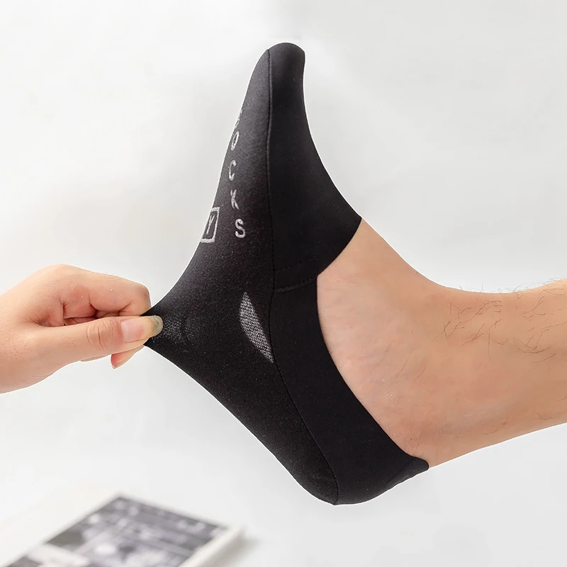 Men's Summer Invisible Socks 3 Pairs Set