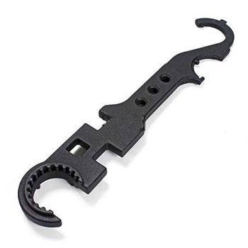 

AR15/M4 Combo Wrench Castle Nut Wrench Barrel Nut Wrench Buttstock Tube Tool Handguard Tool Kits Outdoor Acessories