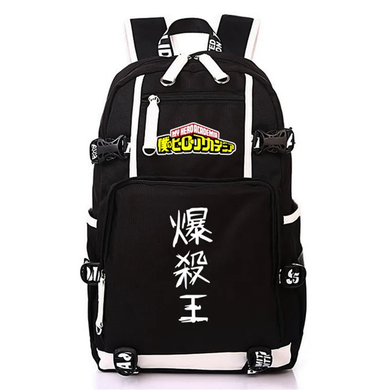 

Anime My Hero Academia Cosplay Backpack Cartoon Student School Shoulder Bags Teenage Casual Laptop Travel Bag