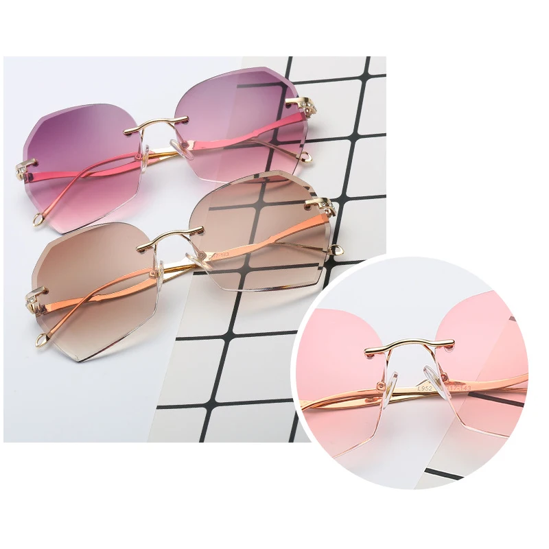Горячая SHEN NUO 9 серия Роскошный бренд для женщин шестигранные feminino негабаритные солнцезащитные очки ray bann Oculos De Sol shades Леди Панк