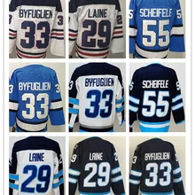 Все сшитые мужские трикотажные изделия Patrik Laine duстin Byfuglien Blake Wheeler Connor Hellebuyck Mark Scheifele