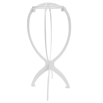 

3pcs/set Collapsible Wig Stand Removable Plastic Wig Holder Wig Display Bracket Showing Support Tool
