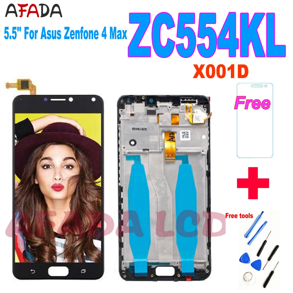 Original 5.5'' For Asus Zenfone 4 Max ZC554KL LCD Touch Screen Digitizer Replacement Parts For ZenFone 4 Max LCD ZC554KL Replace
Original 5.5'' For Asus Zenfone 4 Max ZC554KL LCD Touch Screen Digitizer Replacement Parts For ZenFone 4 Max LCD ZC554KL Replace