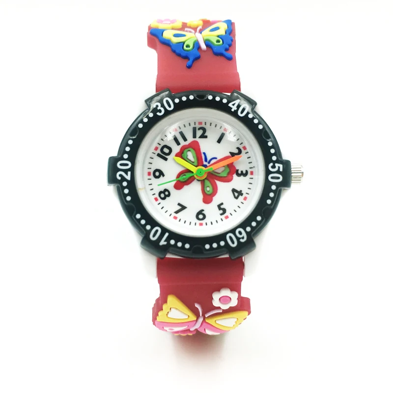 new design 3D Jelly Silicone Kids Watches hto fashion girls watches cool boys wristwatches new cartoon clock waterproof children watches 2020 free drop shipping (3)