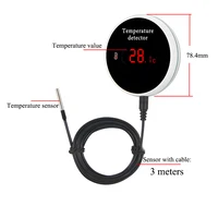 KONLEN Tuya Wifi Temperature Sensor 3m Wire Probe Digital Smartlife Thermometer Smart Home Water Pool Thermostat Remote Alarm - Image 6