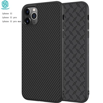 

sFor iphone 11 Pro Max Case Nillkin Synthetic Fiber Back Cover PP Plastic Carbon Fiber Case For Apple iphone 11 Pro Max case
