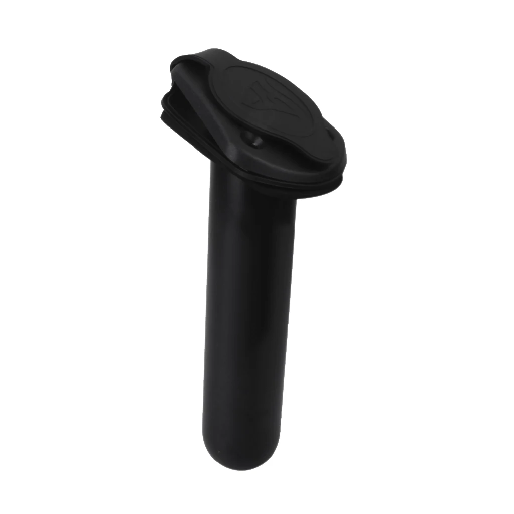 Fishing Rod Holder Bracket Kit w/ Cap Cover Gasket for Boat Kayak Canoe