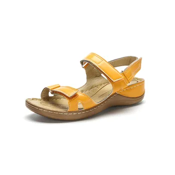 

Women's Summer Comfy Velcro Sandals Soft Walking Sandals Buckle sandalia feminina
