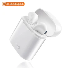 I7s TWS беспроводные наушники Bluetooth наушники спортивные наушники гарнитура с зарядной коробкой для телефонов iPhone Xiaomi samsung huawei