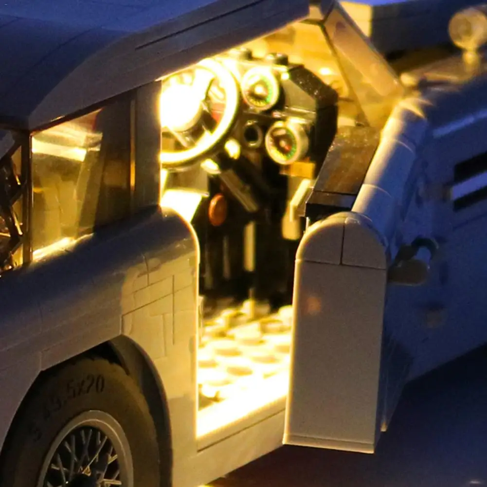 Светодиодный комплект для лего 10262 Aston Martin DB5 James Bond осветительные кирпичи игрушки