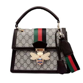 

JUILE Brand Designer Women Shoulder Bag Chain Strap Flip Lady Leather Handbags Messenger Bag Girl Clutch Bag Animal Buckle purse