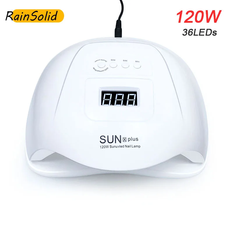 120 Вт SUNX Plus УФ светодиодная лампа для сушки ногтей инструменты маникюра дизайн 30S