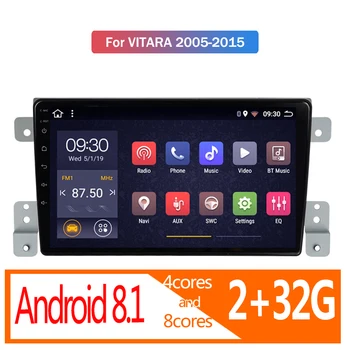 

2G RAM 32G ROM Android Car Radio for SUZUKI GRAND VITARA 2005 2006 2007 2008 2009 2010 2011 2012 2013 2014 2015 autoradio coche