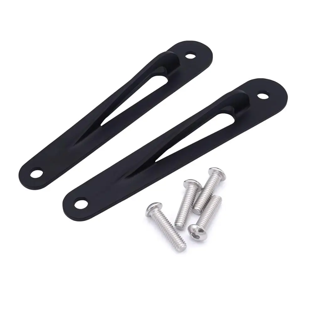 

Teardrop Tie-down Anchor Point Fork Mounts Kit For 1983-2013 Harley Electra Glide and 1994-2019 Road King