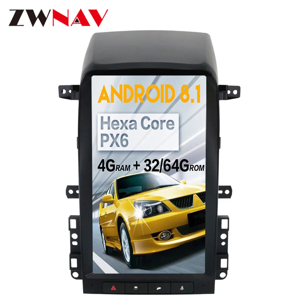 

Tesla style Android 8.1 big screen Car DVD For Chevrolet Captiva 2008-2012 Auto Audio Video Radio Stereo GPS Navigation BT 1 din